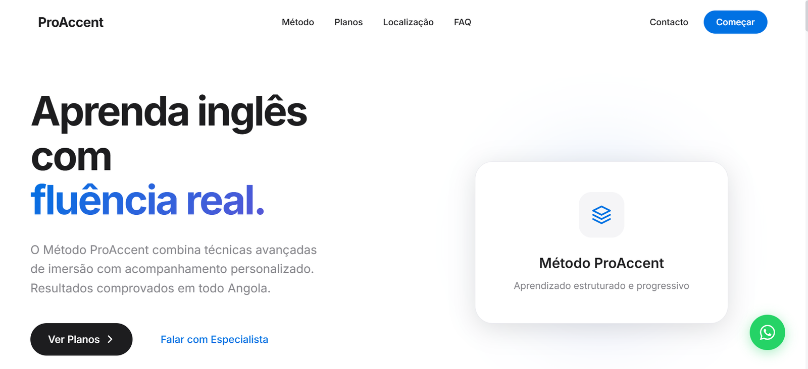 ProAccent LandingPage - Imagem 2